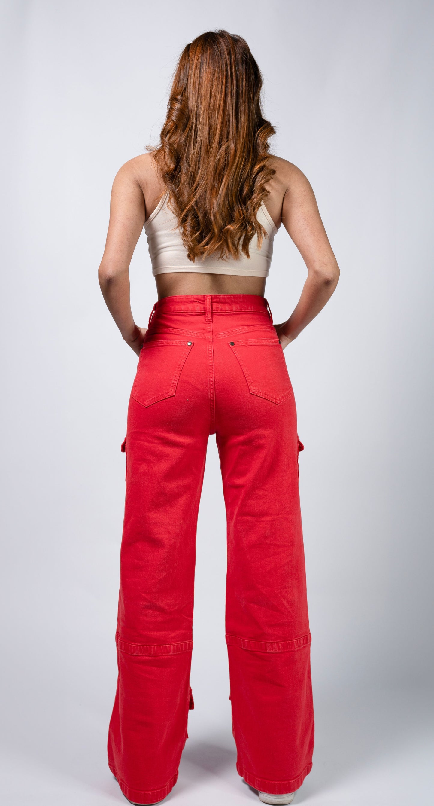 Red Cargo Pants