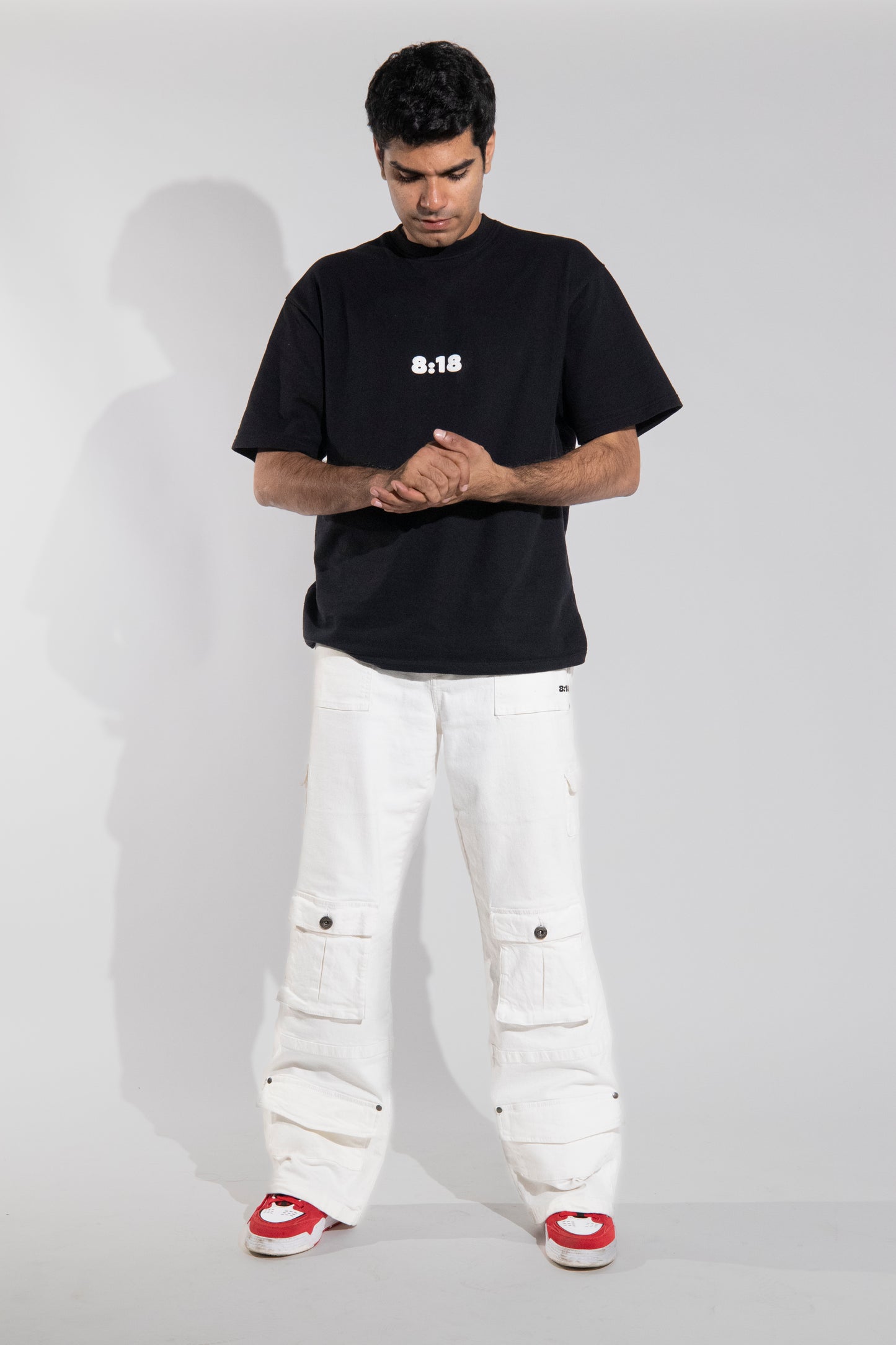 White Cargo Pants