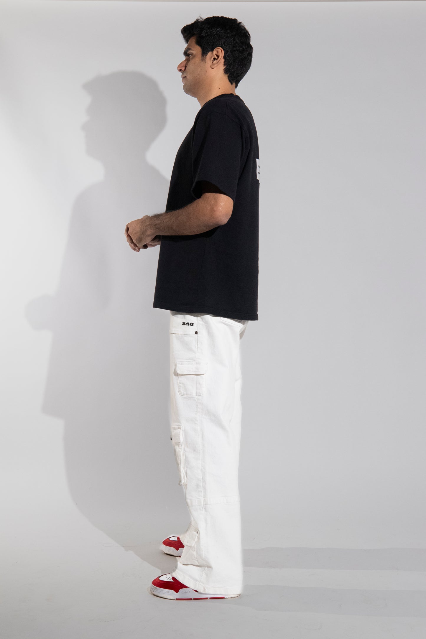White Cargo Pants