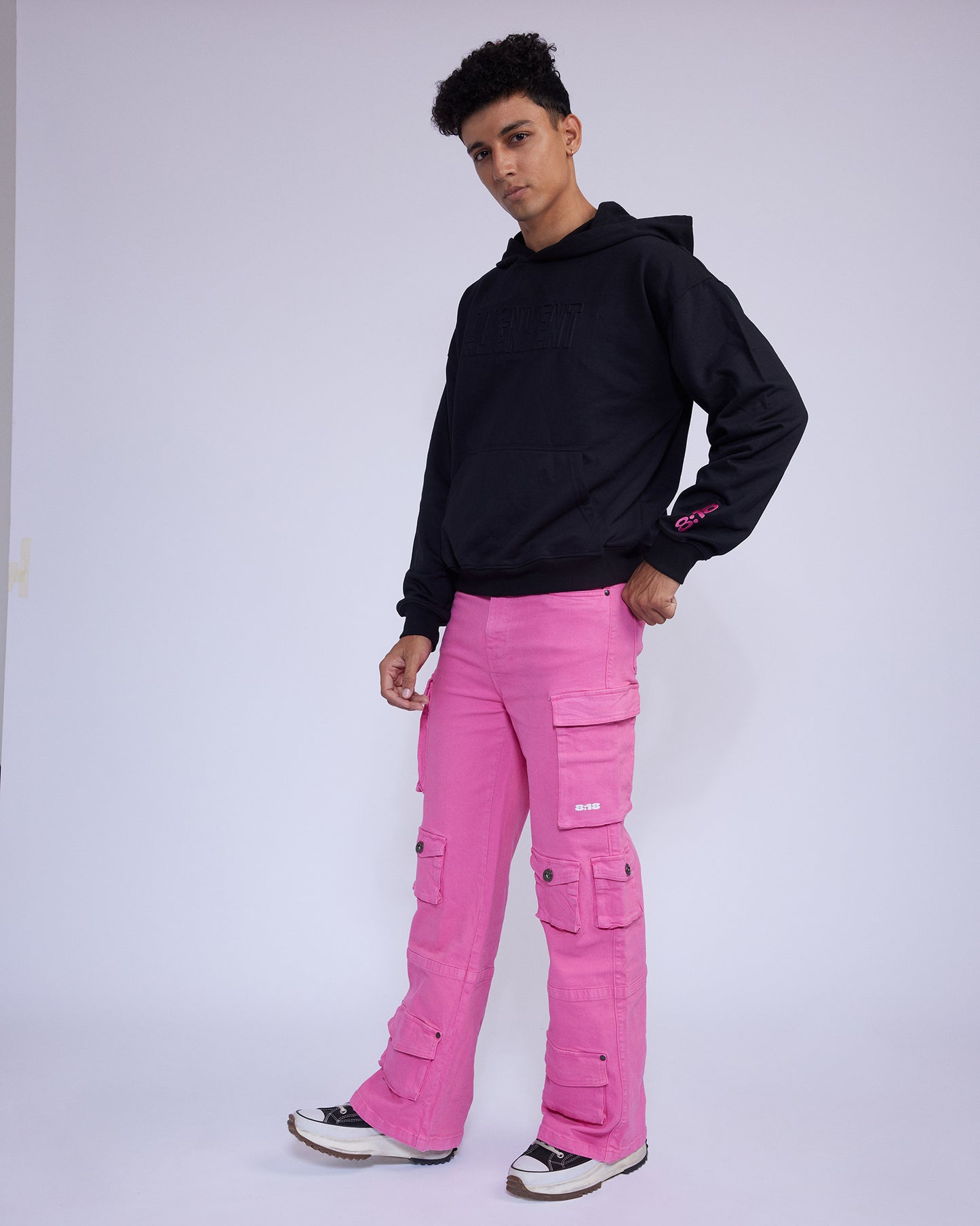 Pink Cargo Pants