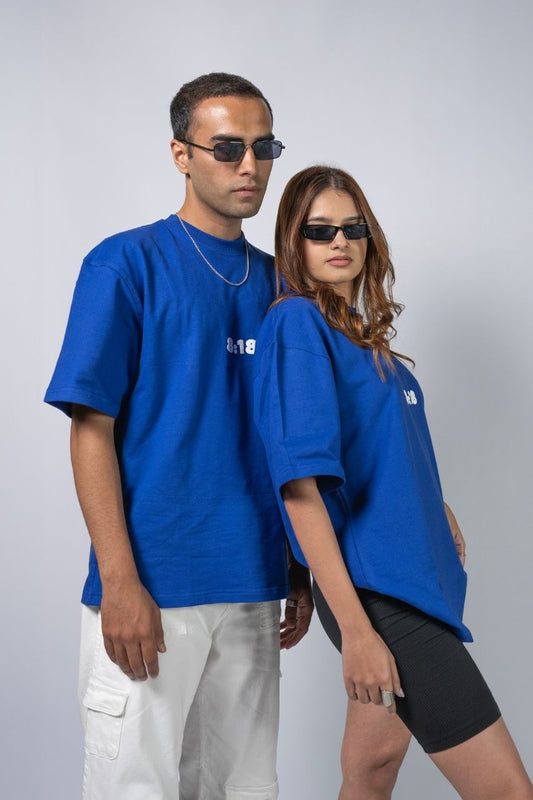 Blue Oversized T-shirt