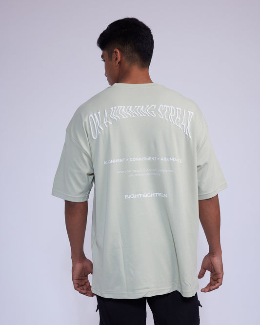 Sage green T-shirt