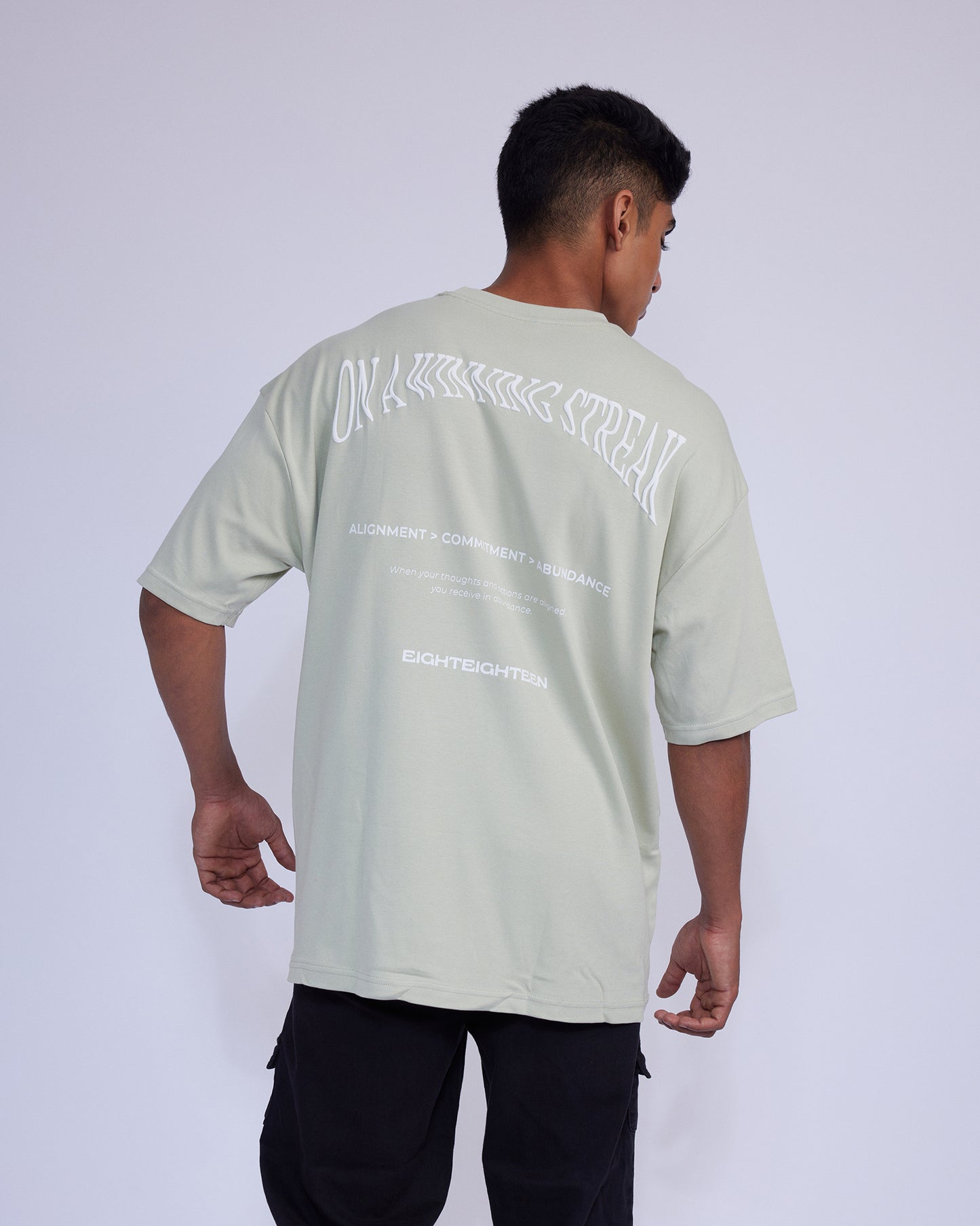 Sage green T-shirt