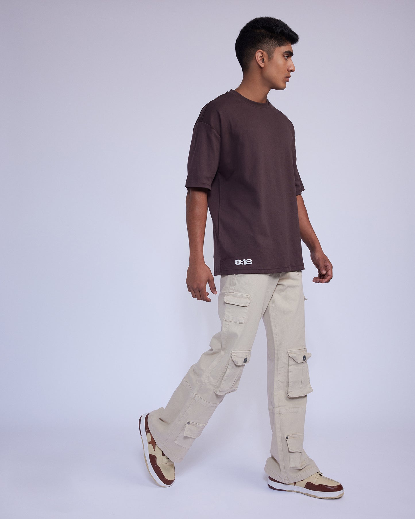 Beige Cargo pants