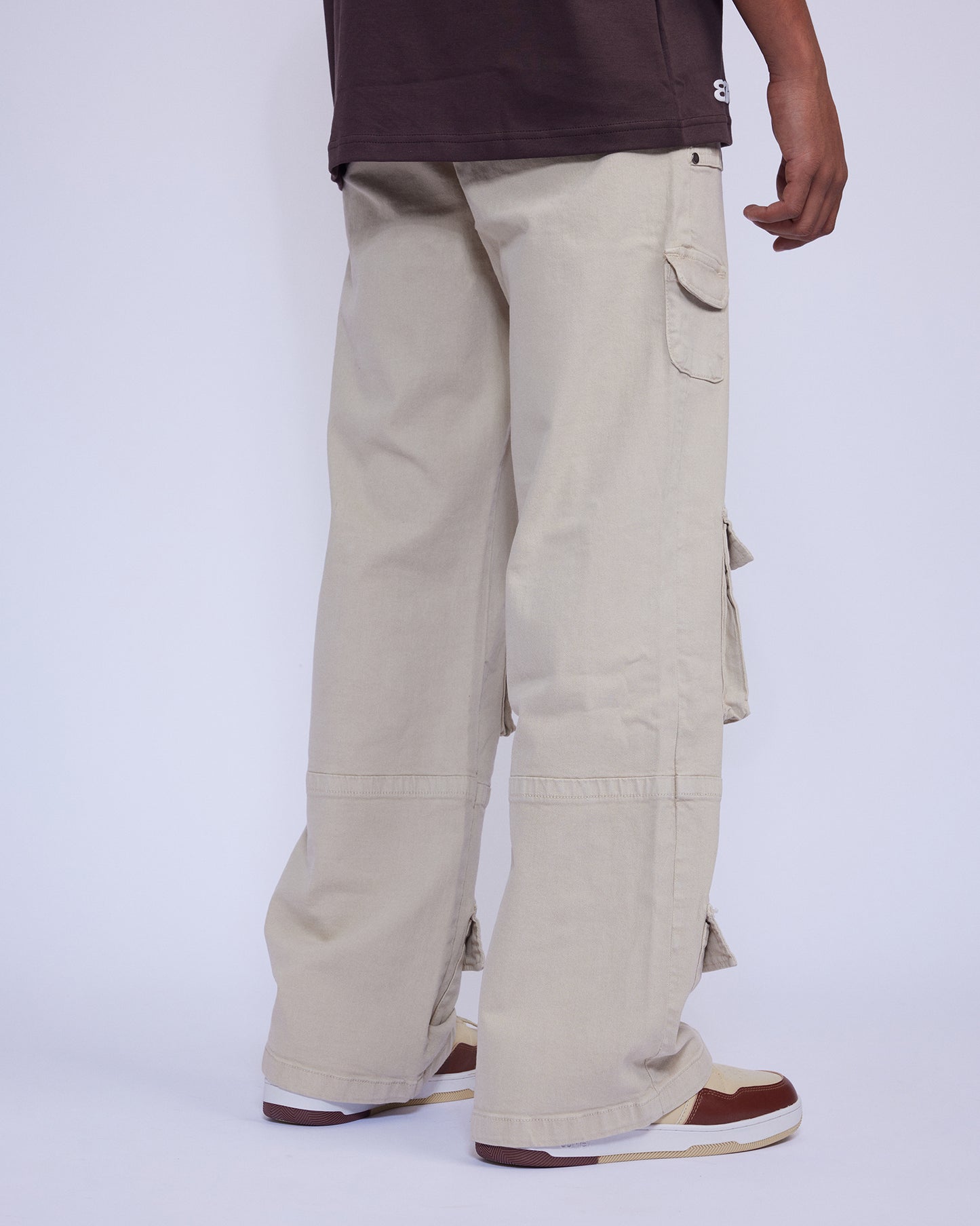 Beige Cargo pants