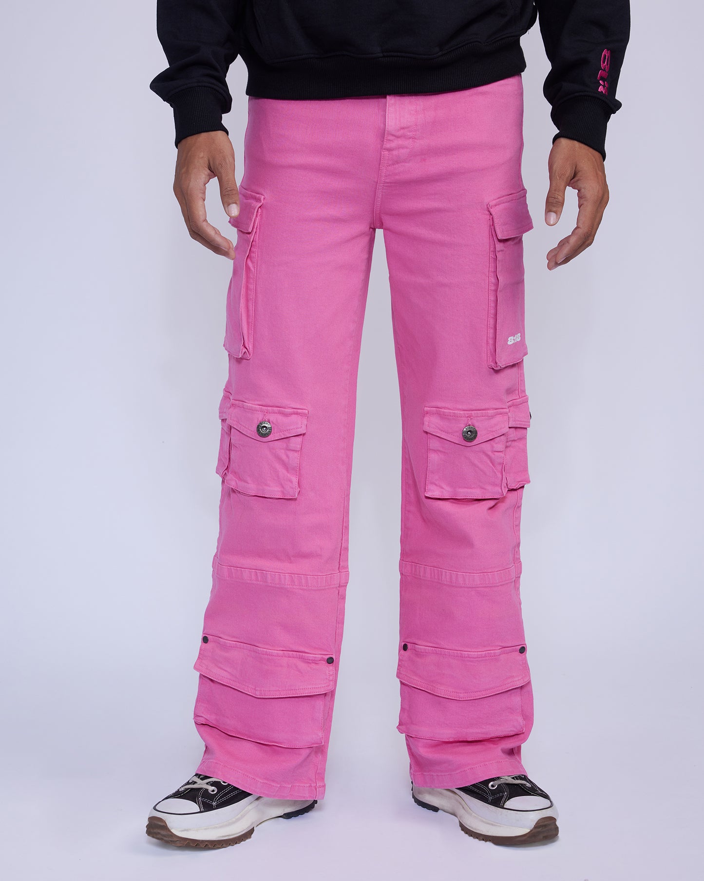 Pink Cargo Pants