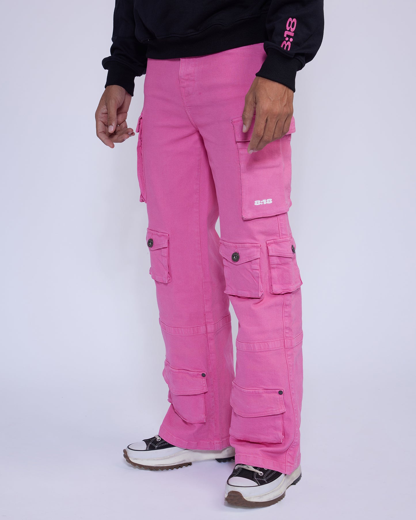 Pink Cargo Pants