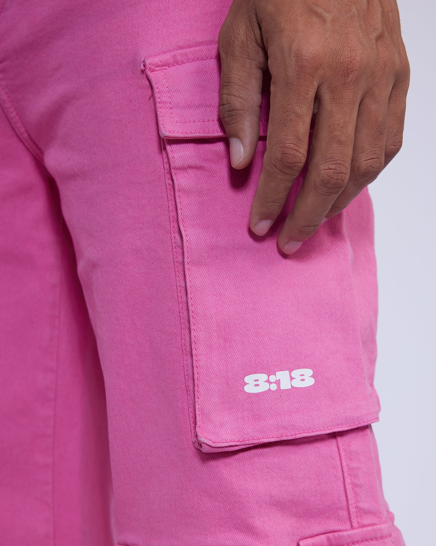 Pink Cargo Pants