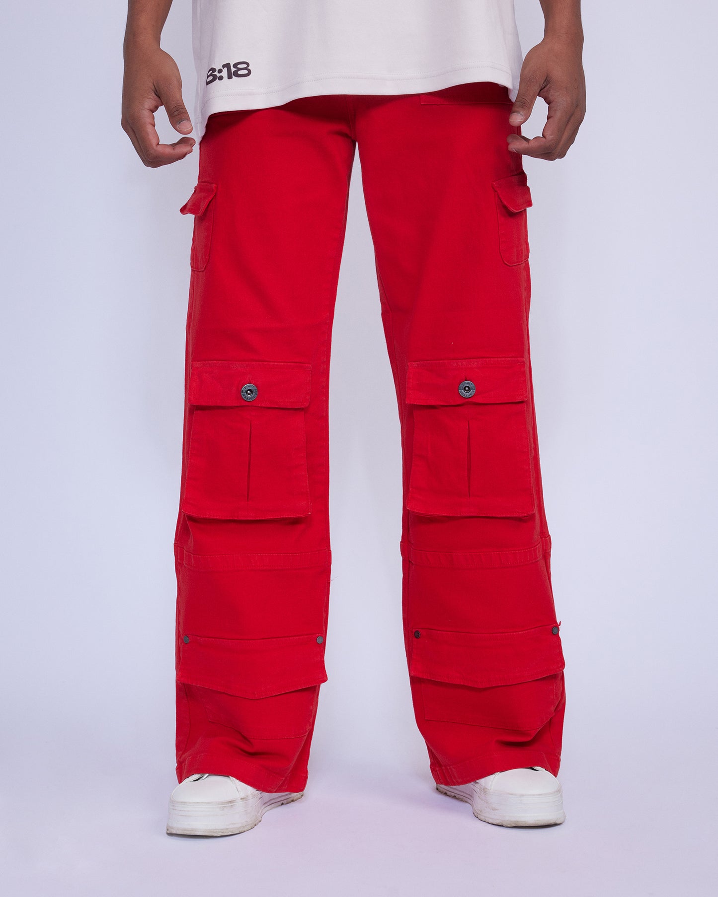 Red Cargo Pants